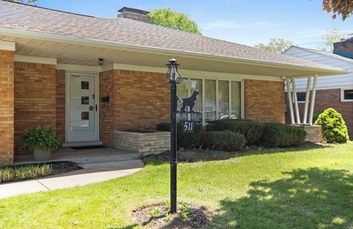 Erie House | Presque Isle Gateway: Cool 60s Ranch, 3 BR, 3 Bath, minutes from beach and shops