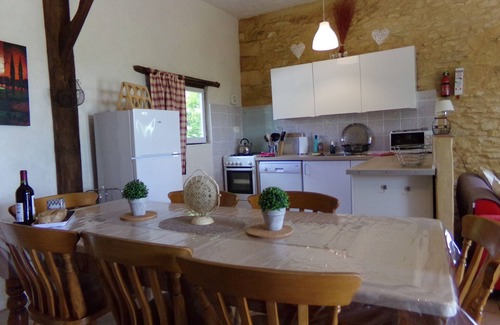 Nadaillac-de-Rouge House | Pretty Dordogne valley house, heated swimming pool sleeps 8 (7 adults max)