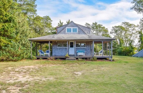 Orleans House | Private beach access Wrap around porch!
