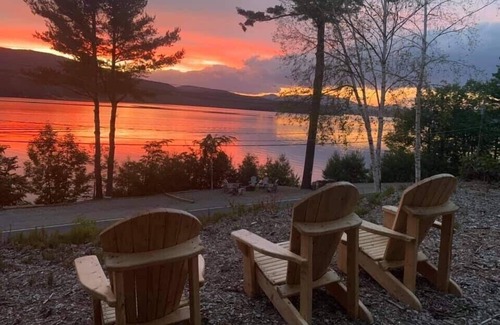 Adirondack House | Private Beach & Lakefront on beautiful Schroon Lake
