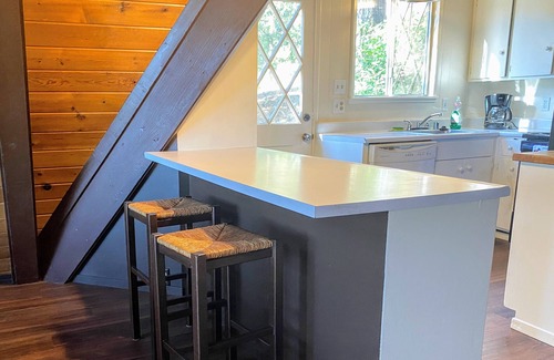 Mi-Wuk Village Cabin | Private cabin in a small mountain town surrounded by pine trees. Snow getaway