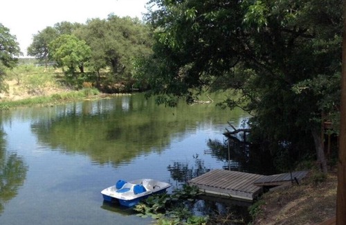 Irion County Cabin | Private cabin on the crystal clear water of Spring Creek