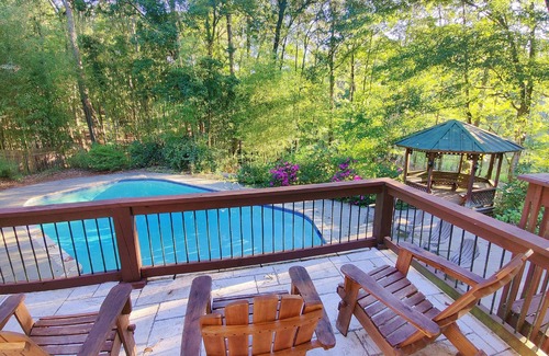 Marietta Cabin | Private Cabin Retreat w/Sauna & Pool - 6 Bedrooms