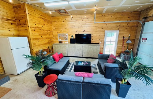 East Jordan House | Private DOCK & BEACH on Lake Charlevoix/Boat Rental/Golf-Cart/RV Parking