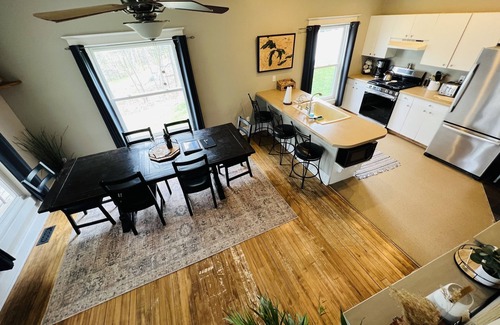 East Jordan House | Private DOCK Lake Charlevoix/Pontoon & GolfCart/RV Parking/3 Acre Property