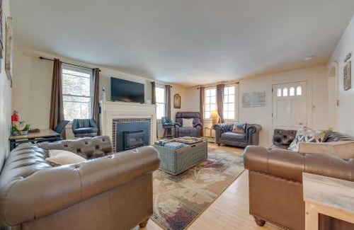 Blakeslee House | Private Hot Tub Poconos Babbling Brooke Cottage