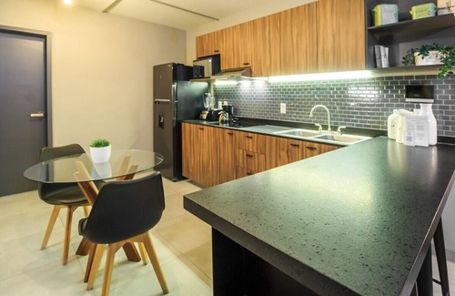 Guadalajara Apartment | Private, Industrial Style Flat,Pet Friendly 1 BD by Tribu San Martin