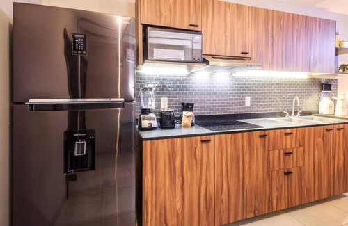 Guadalajara Apartment | Private, Industrial Style Flat,Pet Friendly 1 BD by Tribu San Martin