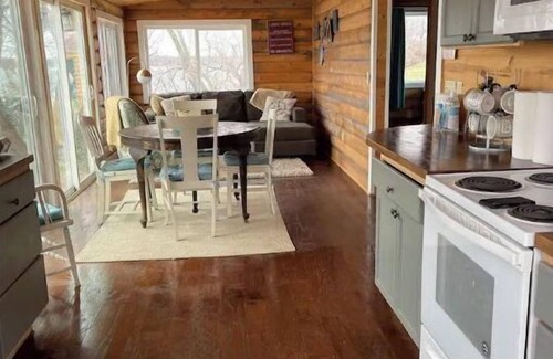 Todd County House | Private island cabin with ALL the amenities!