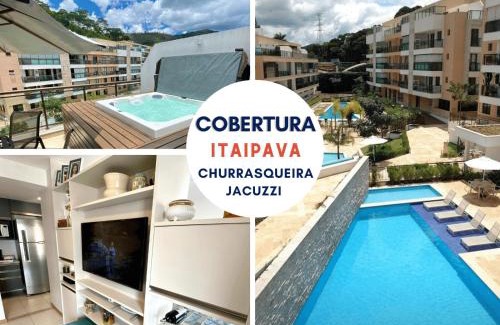 Itaipava Apartment | Private Jacuzzi Penthouse in the Heart of Itaipava