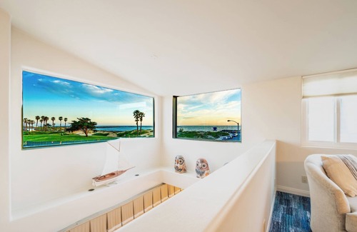 Pierpont Bay House | Private Jacuzzi, Steps 2 Sand & Eatery Ocean Views