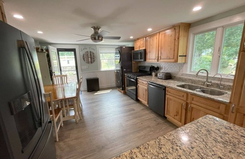 Lochmere House | Private Lakefront Winnisquam Home - Dock, Dogs, Kayaks, Fire Pit, Ample Parking