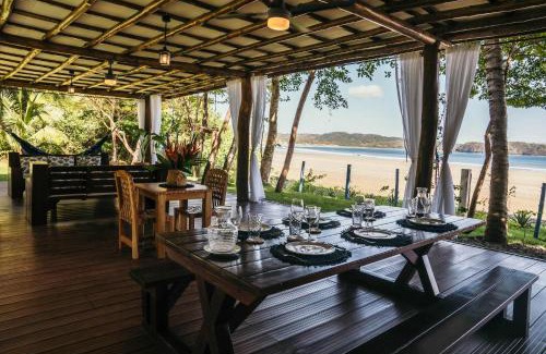 Las Escobas del Venado House | Private Oceanfront Retreat with Jungle Domes