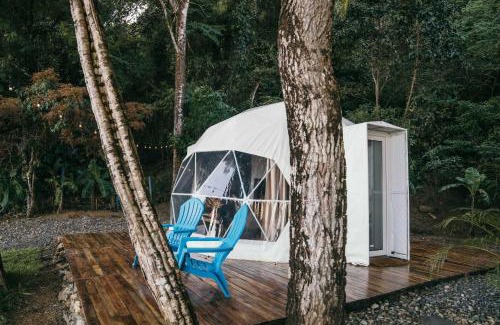 Las Escobas del Venado House | Private Oceanfront Retreat with Jungle Domes