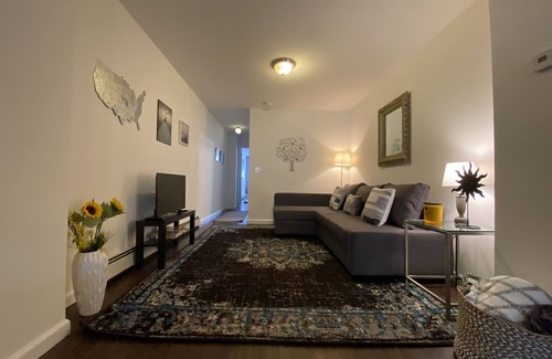 Ridge Apartment | Private One Bedroom Apartment with full kitchen, living room and full bath.