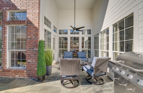 Richardson House | Private Patio & Game Room: Home in Richardson!