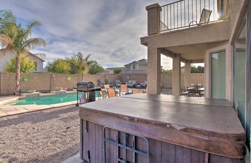 San Tan Valley House | Private Pool & Hot Tub: San Tan Valley Home