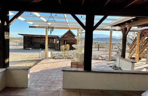 Desert Hot Springs House | Private ranch getaway perfect for stargazing, relaxing by pool, going in spa.