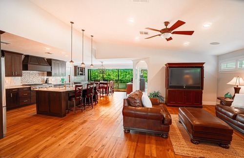 Bonita Bay House | Private Riverfront Home - 1 mile to the Beach