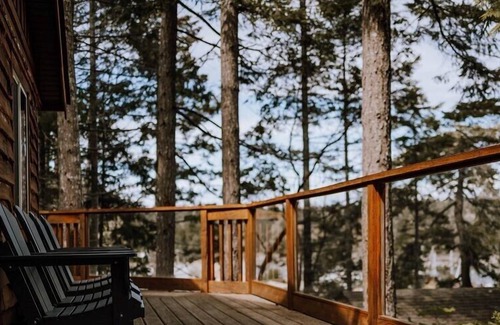 Regional District of Nanaimo Cabin | Private two-bedroom cottage with an ocean view
