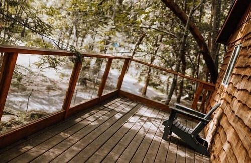 Regional District of Nanaimo Cabin | Private two-bedroom cottage with a sunny wrap-around deck