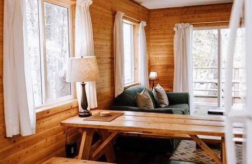 Regional District of Nanaimo Cabin | Private two-bedroom cottage with a sunny wrap-around deck