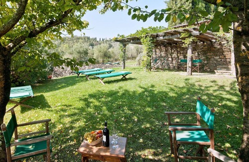 Radda in Chianti Villa | Private Villa with WIFI, private pool, TV, terrace, panoramic view, close to Greve In Chianti
