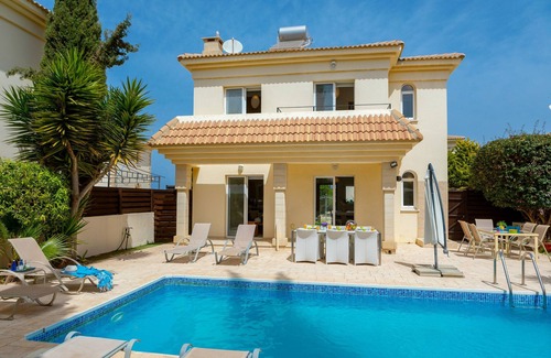 Kapparis Villa | Protaras Villa Athamas Blue