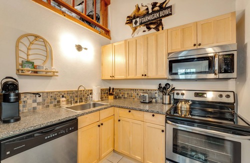 Whitefish House | Ptarmigan Village Amenities + Amenities & Minutes to Whitefish Mountain Resort!