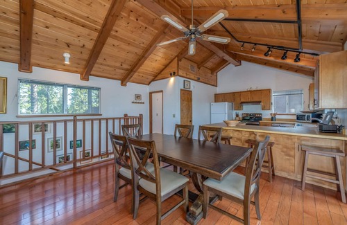 Arnold Cabin | Quaint Cabin Tucked Away in Arnold w/Private Hot Tub and Great View!