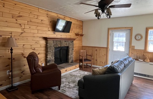 Deer River House | Quaint whole house, very private , fireplace, pet friendly, 30 min. to ADK park