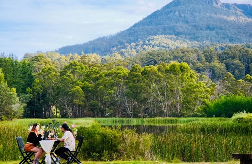 Golden Valley Villa | Quamby Bluff Lake House, Deloraine, Tasmania, Australia, Private Lake, Kayaking