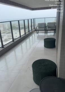 Ondina Apartment | Quarto e sala em Ondina, Salvador, Bahia, decorado