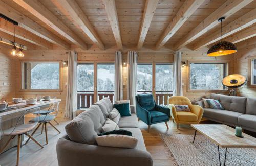 Abondance Ski Chalet | Quatre Sam - Chalet - BO Immobilier- Châtel - remises sur les forfaits de skis Châtel ou Portes du soleil