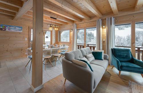 Abondance Ski Chalet | Quatre Sam - Chalet - BO Immobilier- Châtel - remises sur les forfaits de skis Châtel ou Portes du soleil