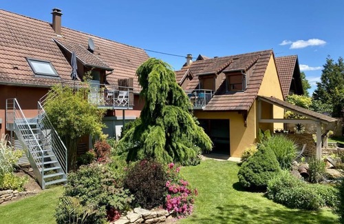 Guemar Apartment | Quiet 2-bedroom apartment with terrace and garden | Gîte du Photographe