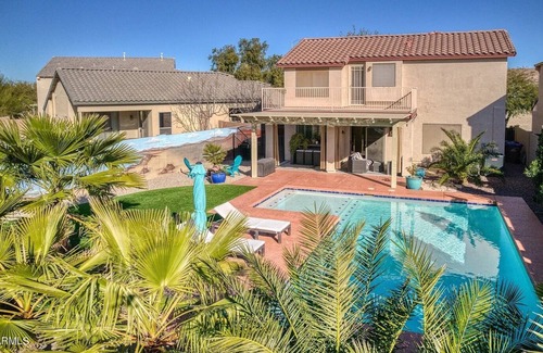 Maricopa House | Quiet 4-bedroom house. Oasis back yard pool!