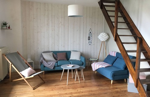 Mers-les-Bains Apartment | Quiet and bright, T3 neighborhood beach/center - villa Mersoise