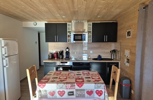 La Bresse Apartment | quiet apartment at the col des feignes, panoramic view of the station honneck