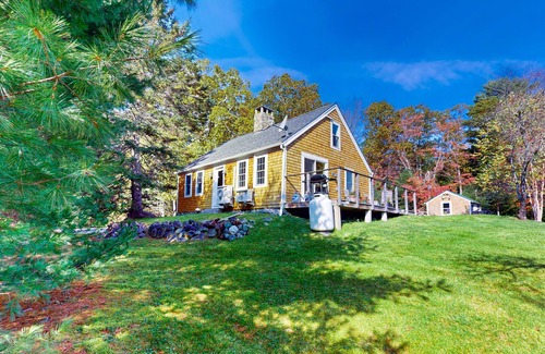 Mount Desert Cottage | Quiet home with great yard & firepit - minutes to Long Pond & Acadia