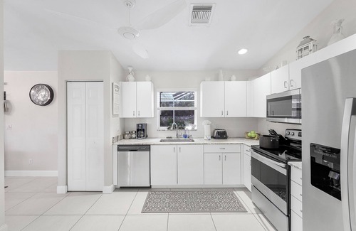 Marco Island House | Quiet inland home w/pool, two queen beds & grill