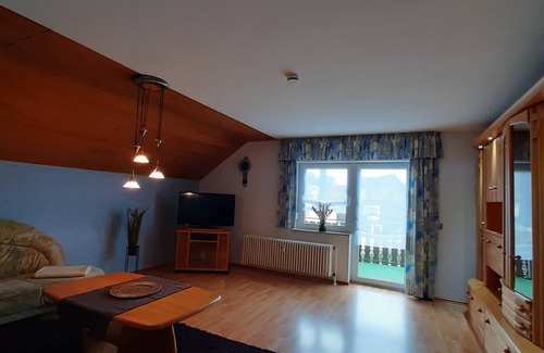 Blumberg Apartment | Quietly located, spacious top floor apartment in two-family house.