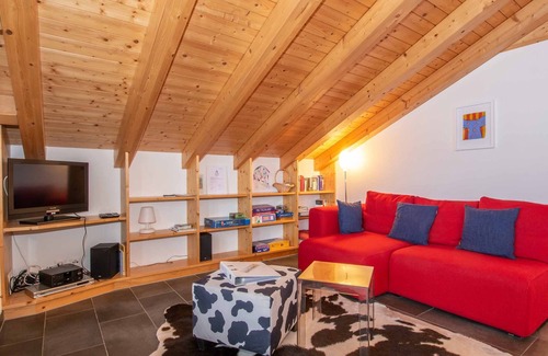 Adelboden Apartment | Quietly located vacation apartment with beautiful mountain views.