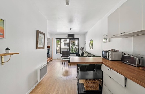 Prince–Marmottan Apartment | Résidence Aurmat Appart Hôtel Boulogne Paris