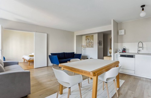 Prince–Marmottan Apartment | Résidence Aurmat Appart Hôtel Boulogne Paris