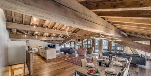 Les Brevieres Ski Chalet | Résidence Casa Alba - Casa Alba 5 - duplex rénové 250m2 - Jacuzzi, sauna MAE-1494