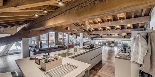 Les Brevieres Ski Chalet | Résidence Casa Alba - Casa Alba 5 - duplex rénové 250m2 - Jacuzzi, sauna MAE-1494