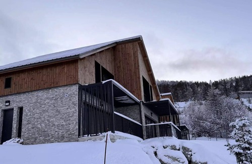 Risoul Apartment | Résidence Terrasse De Risoul - Magnifique chalet de standing neuf avec vue panoramique au départ du téléski
