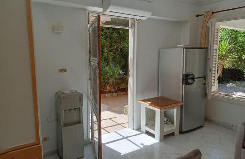 Marina El Alamein Ski Chalet | R1 CH21 studio 2 beds poolside garden terrace Green Beach