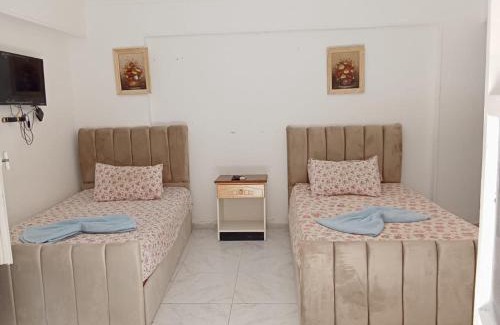 Marina El Alamein Ski Chalet | R1 CH21 studio 2 beds poolside garden terrace Green Beach